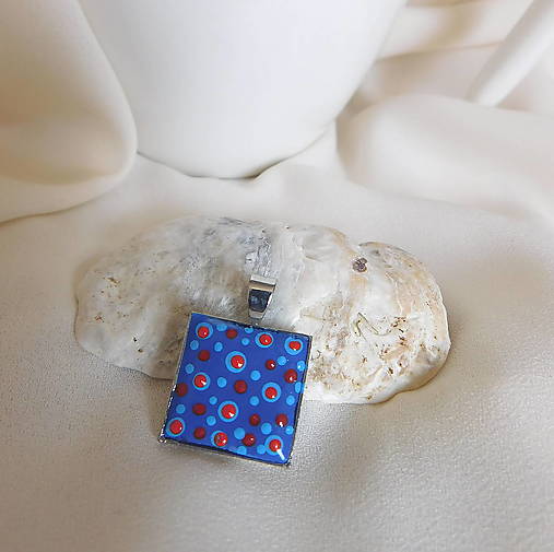 Náhrdelníky - prívesok bodky / totálny výpredaj všetkého! - 17961156_