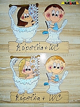 Tabuľky - Menovka - WC a kúpeľňa - 17961180_