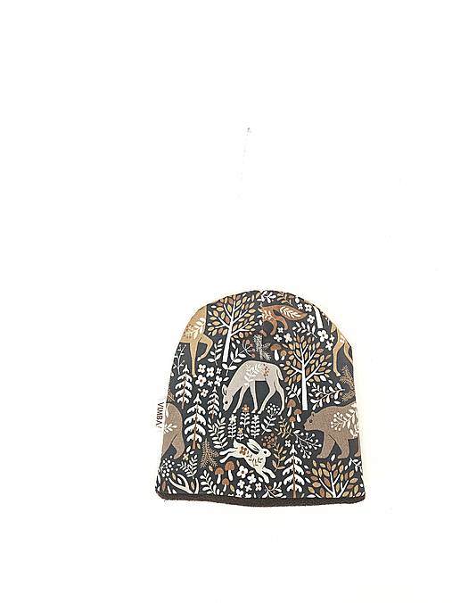 Čiapka/nákrčník na zimu "na čistinke"