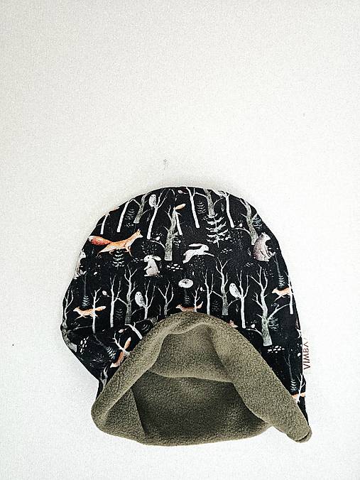 Čiapka/nákrčník na zimu "horou hlbokou"