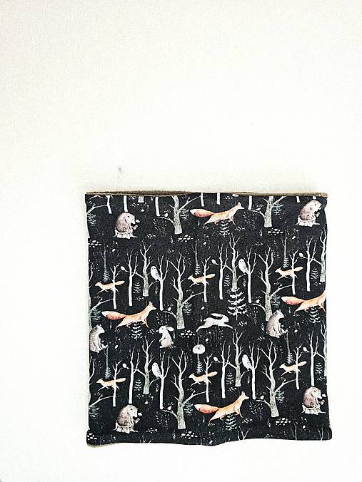 Čiapka/nákrčník na zimu "horou hlbokou"