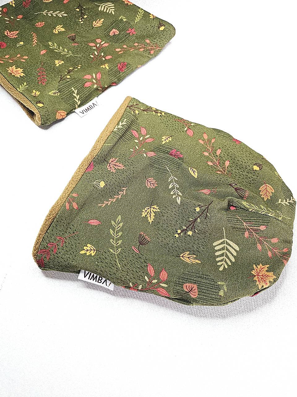 Čiapka/nákrčník na zimu "na lúke"