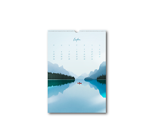 Nástěnný kalendář (2026) s ilustracemi (CZ/SK)