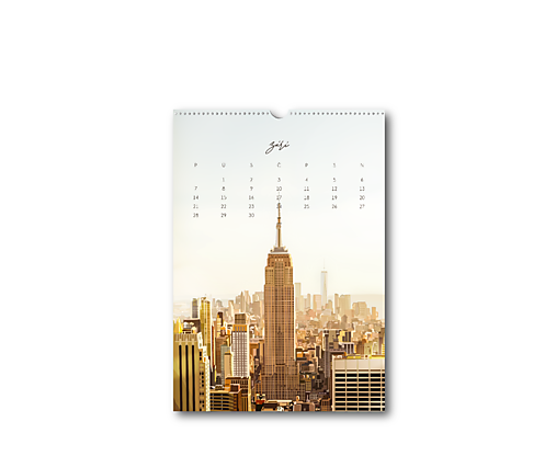 Nástěnný kalendář (2026) s ilustracemi (CZ/SK)