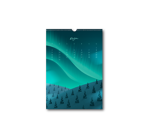 Nástěnný kalendář (2026) s ilustracemi (CZ/SK)