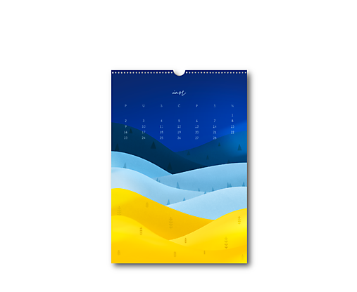 Nástěnný kalendář (2026) s ilustracemi (CZ/SK)