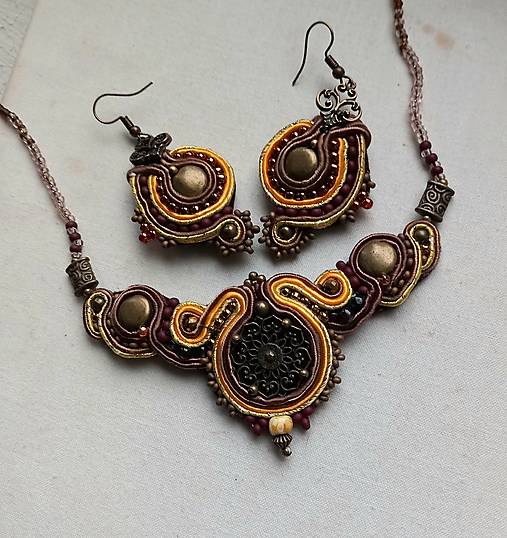 Sady šperkov - Sada slnečnice - 17962904_