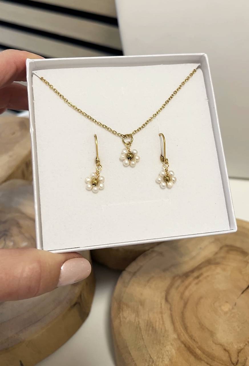 Perlová sada šperkov