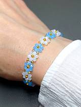 Náramky - Náramok "Nebeská lúka" - 17964516_