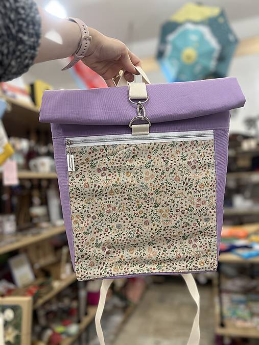 Jedinečný rolovací batoh - rolltop (2)