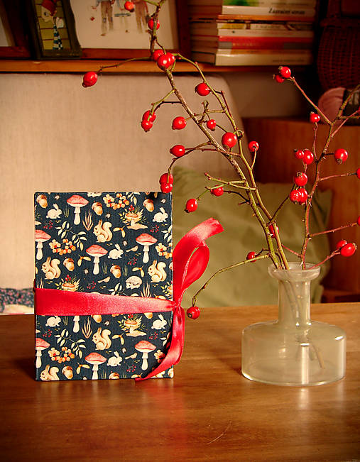 Papiernictvo - Leporelo album: "Les na jeseň" - 17966407_