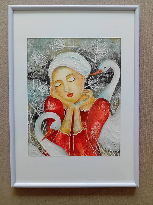 Obrazy - Zimná nálada... - 17966711_