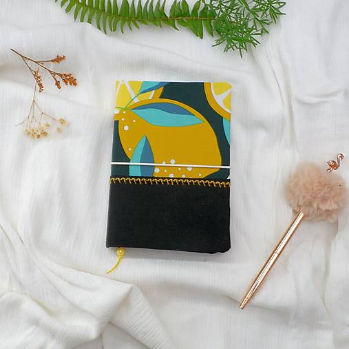 Diár  na rok 2026 TÝŽDENNÝ - A6 - citróny