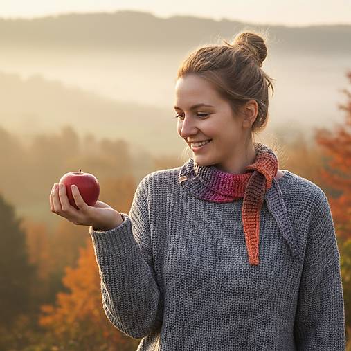 Šatky - Merino šatka | V septembri - 17966917_