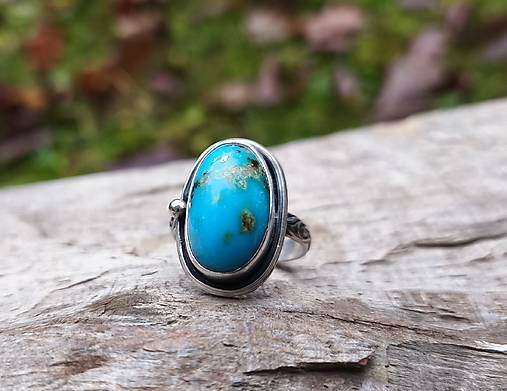 Strieborný Prsteň s Tyrkysom