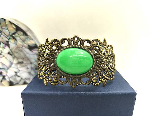 Náramky - Náramok Jadeit - Jade Stone - 17964935_