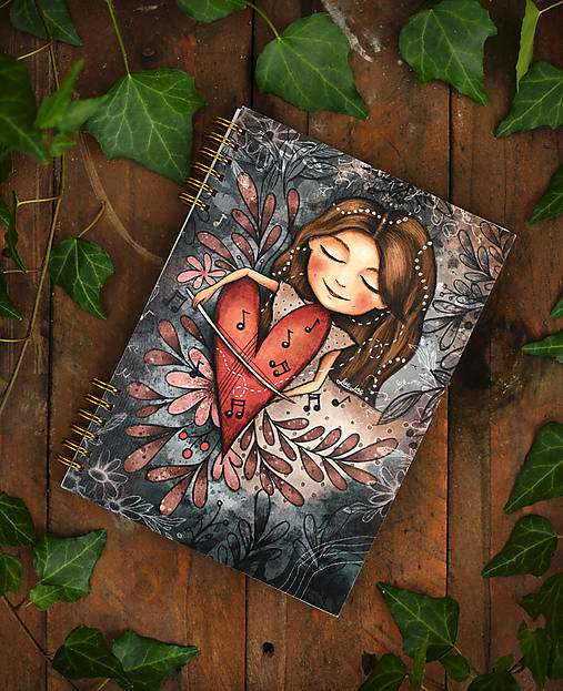 Papiernictvo - Zápisník Zo srdca - 17966154_