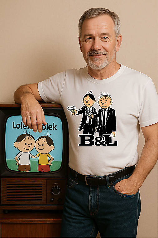 Pánske oblečenie - Lolek a Bolek - 17964579_