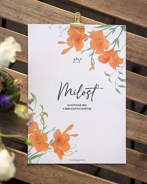 Papiernictvo - Nástenný kalendár 2026 – A4 - 17967176_