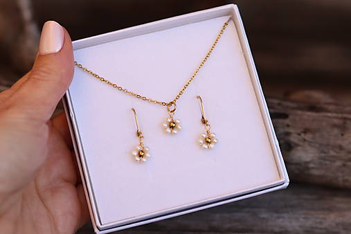 Perlová sada šperkov