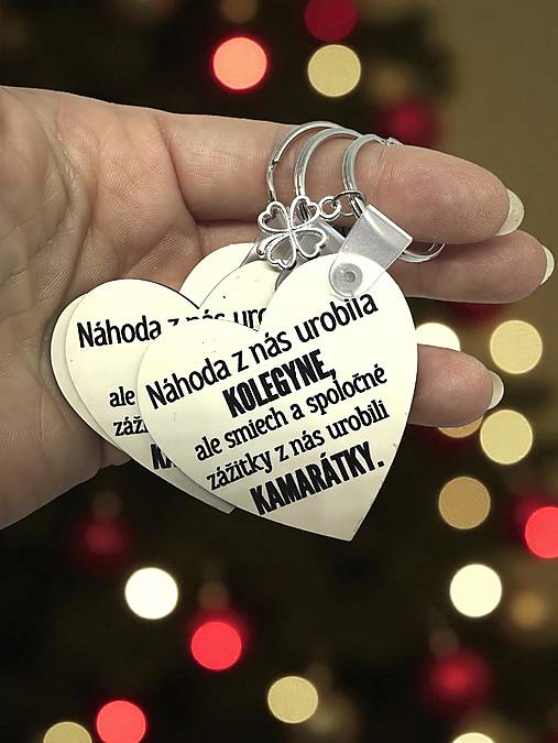 Najlepšia kolegyňa - kľúčenka