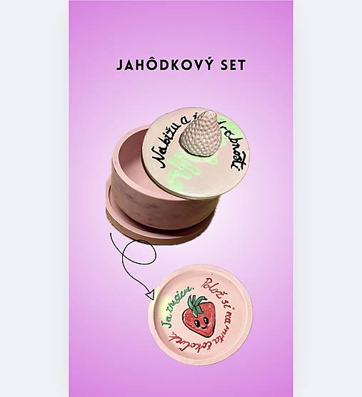 Ručne odliaty sadrový set pre všetkých, ktorí hľadajú pokoj v detailoch