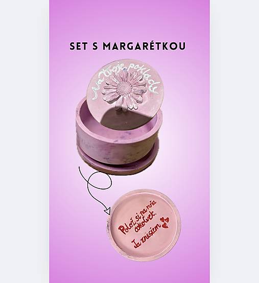 Ručne odliaty sadrový set pre všetkých, ktorí hľadajú pokoj v detailoch