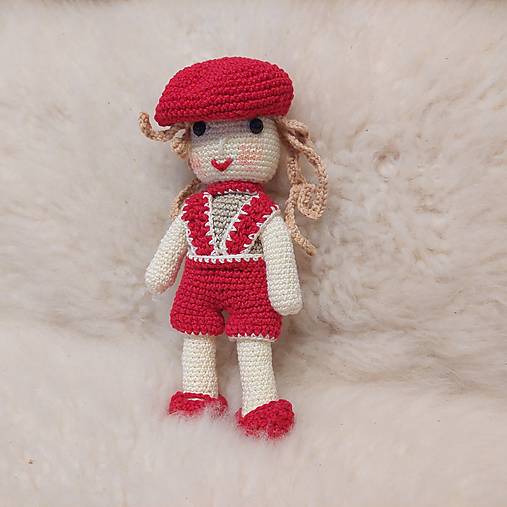 Hračky - Háčkovaná bábika - 17967665_