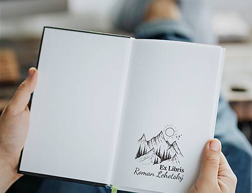 Papiernictvo - Pečiatka EX LIBRIS Hory - 17971281_