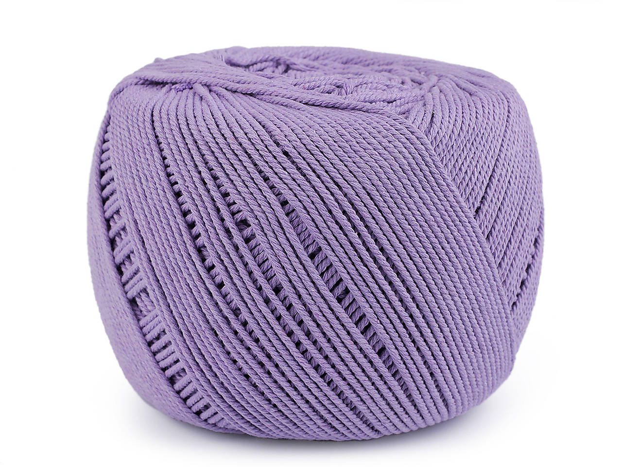 - 50% bavlnená priadza na macramé, rozčesávacia, 600 g, pôvod.cena 15€ (fialová orchidea)