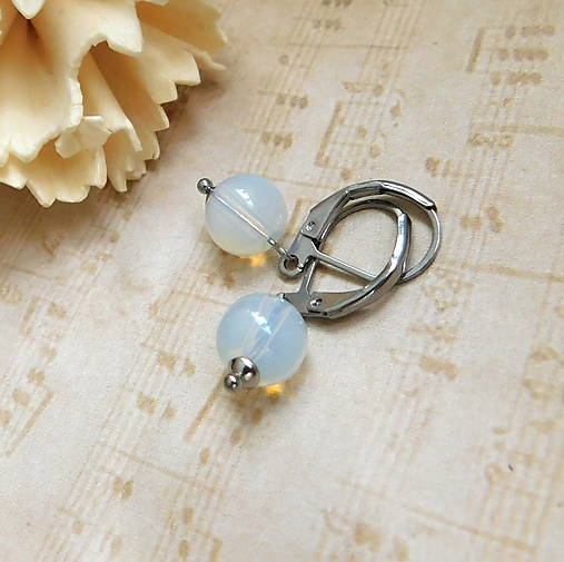 Náušnice - Opalit - 17971157_