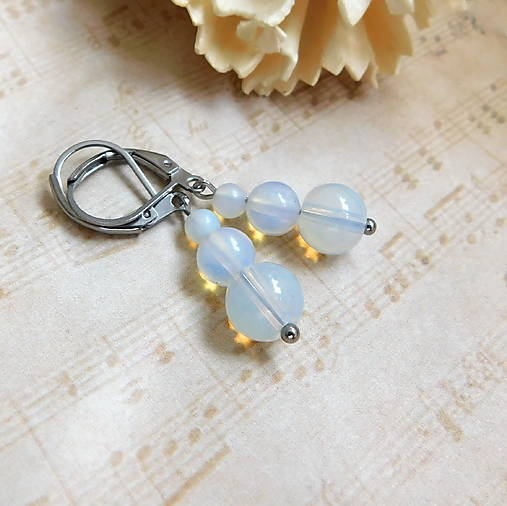 Náušnice - Opalit - 17971197_