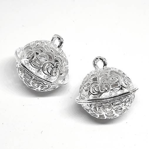 Kovový prívesok zvonček-1ks