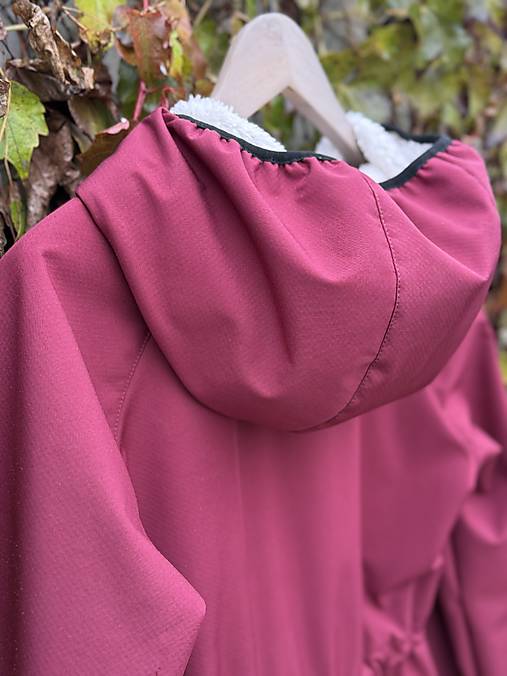 Výcviková bunda baranček-Bordová