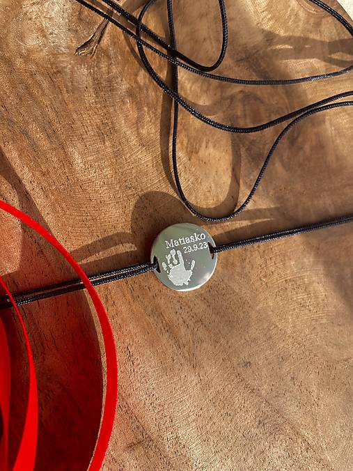 Náramky - Personalizovaný náramok s gravírovaním - 17971647_