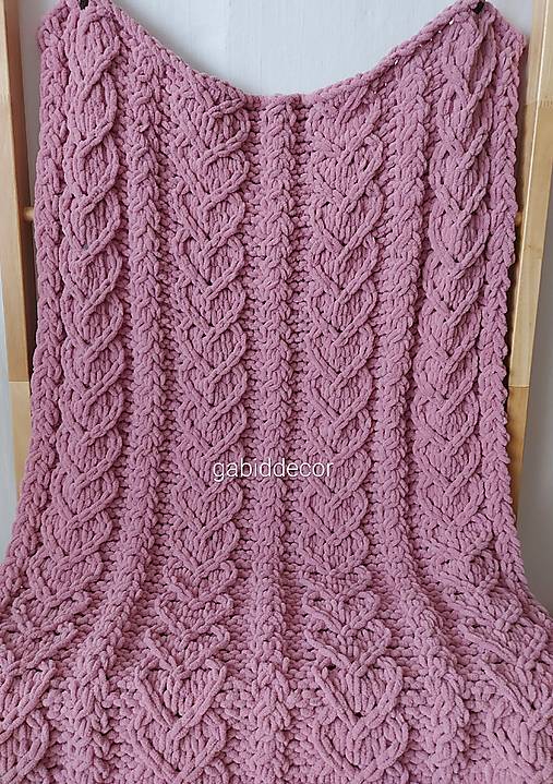 Deka jemnučká a ľahká detská z priadze alize puffy fine  (Detská deka)