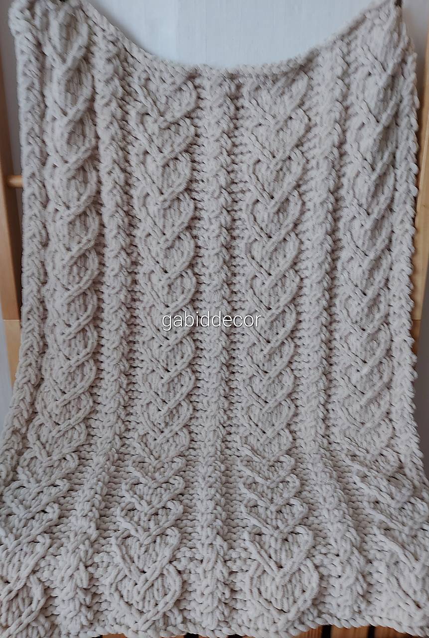 Deka jemnučká a ľahká detská z priadze alize puffy fine  (Detská deka)