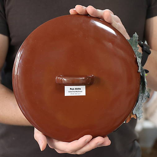 Upcyklovaná ručne maľovaná vianočná pokrievka