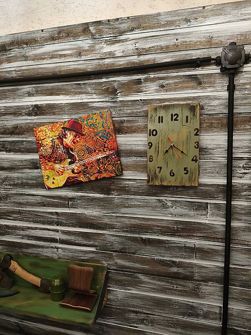 Hodinky nástenné "deda Jožka"