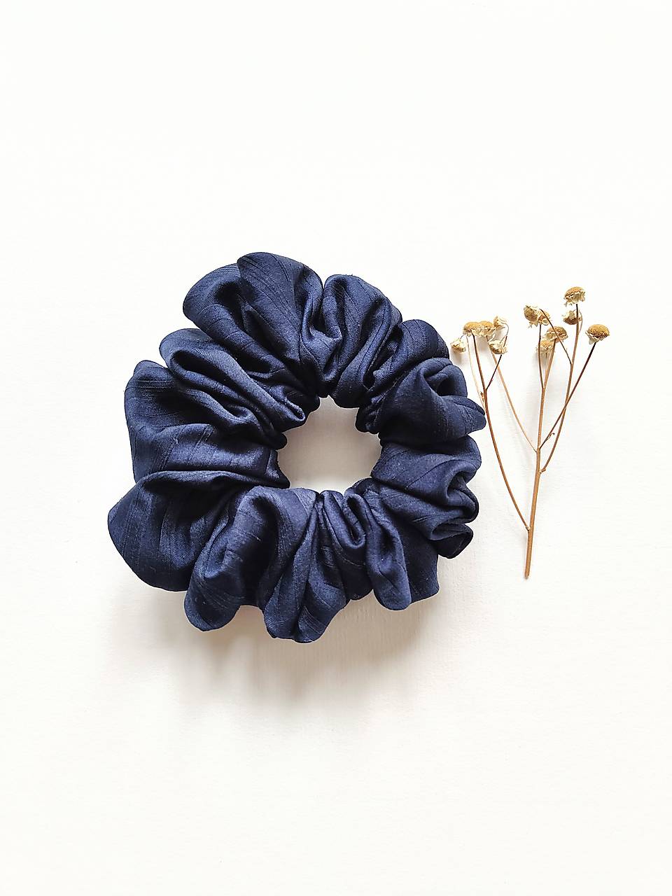 Basic MAXI scrunchie (Tmavomodrá II.)