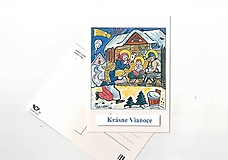 Papiernictvo - Pohľadnica 3D "Jasličky 1928" - Jozef Lada - 17972113_