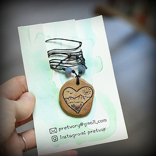 Drevené prívesky od Pretvor