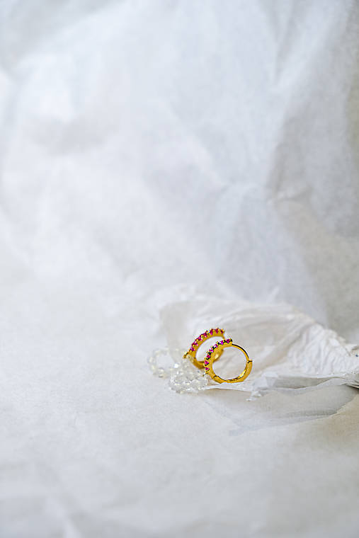 Náušnice - Náušnice Gemstone line s opálom - 17975186_