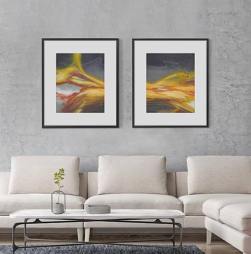 Obrazy - OHEŇ - 17973767_