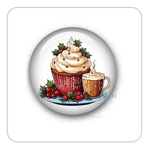 Magnetky - Magnetka - Vianoce II 024 - 17974375_