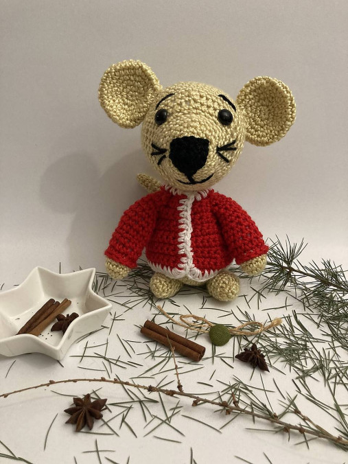 Hračky - Myška baculatá - 17972360_