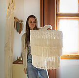 Svietidlá - Macramé luster - 17976067_