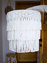 Svietidlá - Macramé luster - 17976086_