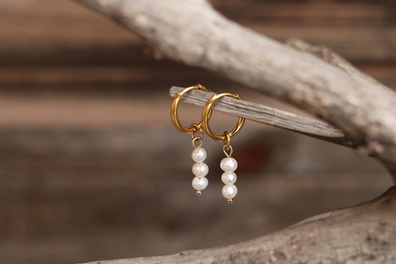Perlové náušnice
