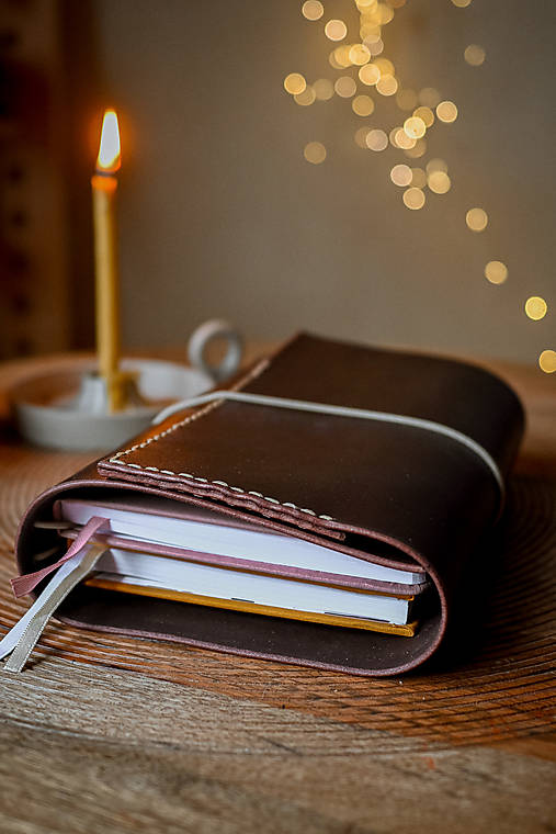 Kožený obal na zápisníky/diáre - Norton